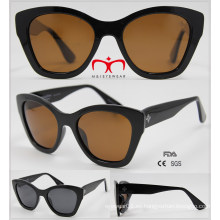 2016 gafas de sol de moda de plástico para las damas (wsp601529)